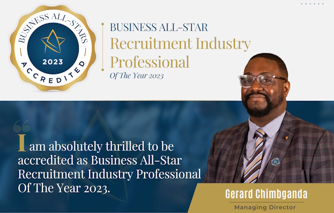 Business All-Star Recruitment Industry Professional of the year 2023
