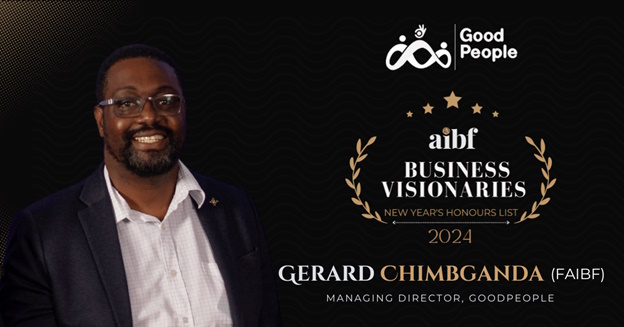 Gerard Chimbganda Named All-Star Business Visionary for 2024